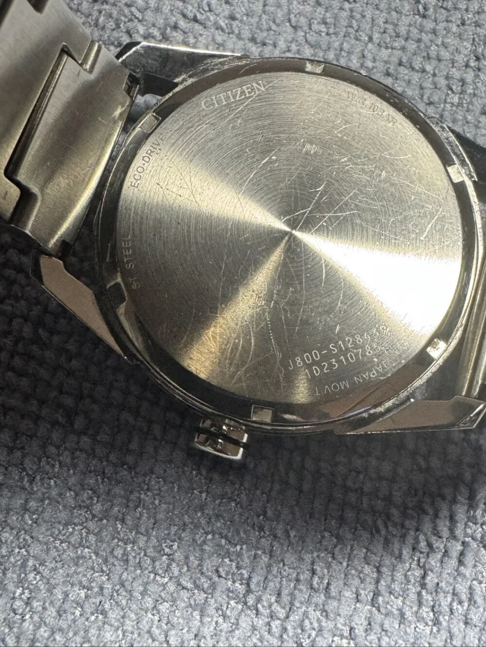 Citizen Blue Dial Stainless Steel Bracelet Watch